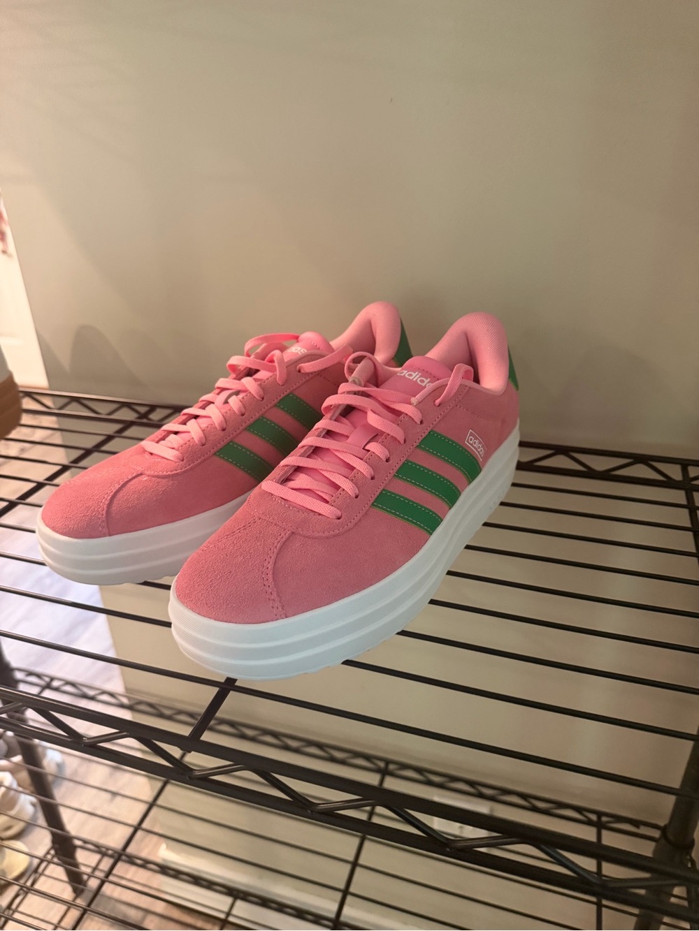 adidas Pink Suede Platform Sambas - BRAND NEW